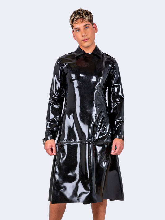 Cipher Trench Coat With Zip-Off Bottom